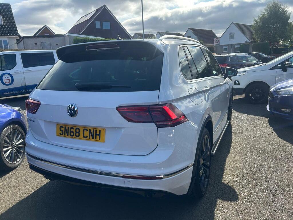 Volkswagen Tiguan 2.0 Tdi R-line Euro 6 Ss White #5