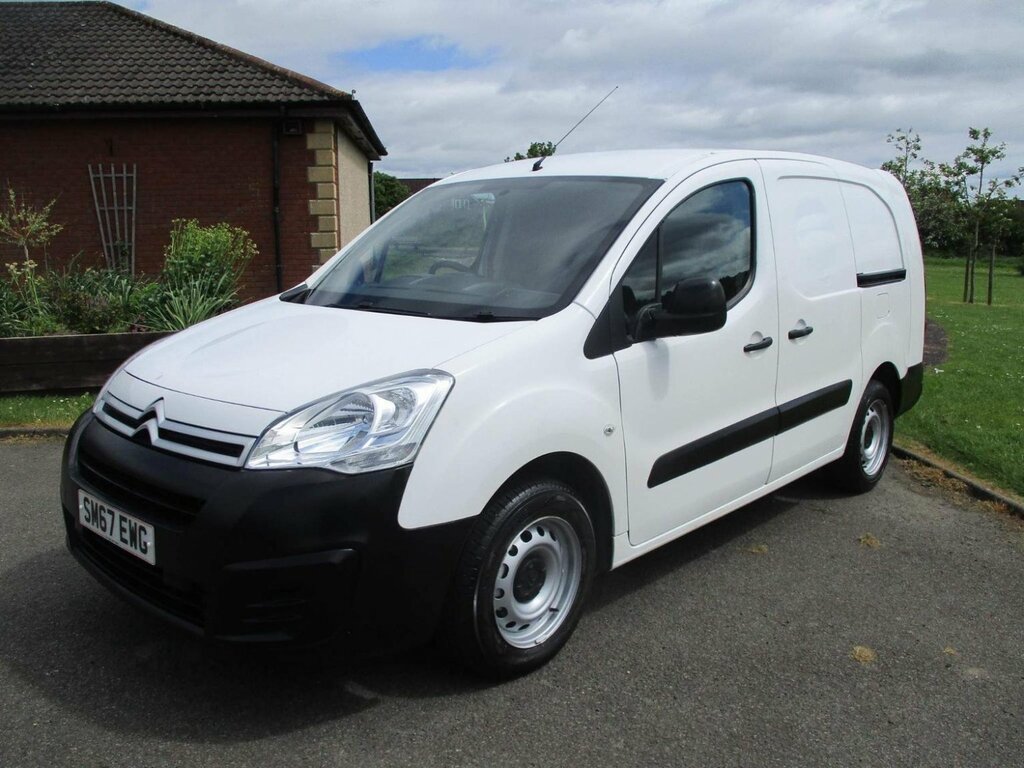 Citroen Berlingo Combi Van 1.6 Bluehdi 725 X Crew Van L2 6Dr 2018 White #4