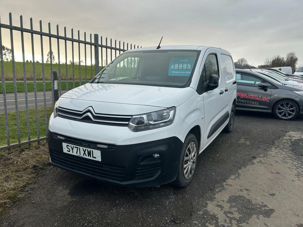 Citroen Berlingo Panel Van 1.5 Bluehdi 1000 Enterprise M Pro Swb Eu White #2