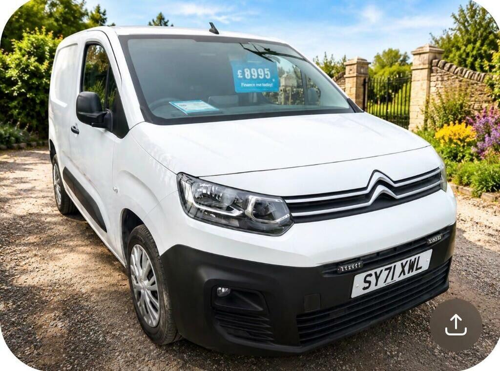 Citroen Berlingo Panel Van 1.5 Bluehdi 1000 Enterprise M Pro Swb Eu White