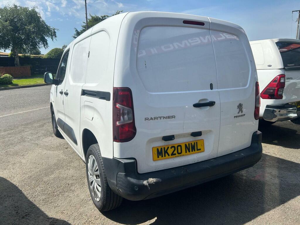 Peugeot Partner Panel Van 1.5 Bluehdi 1000 Professional Standard P White #3
