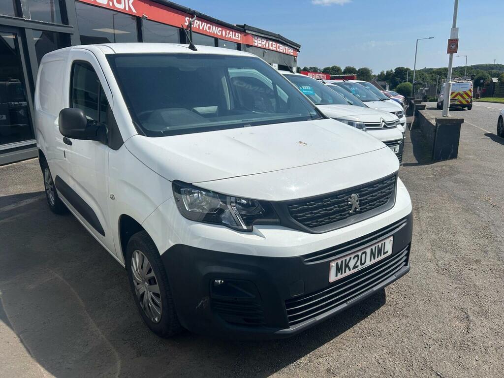 Peugeot Partner Panel Van 1.5 Bluehdi 1000 Professional Standard P White