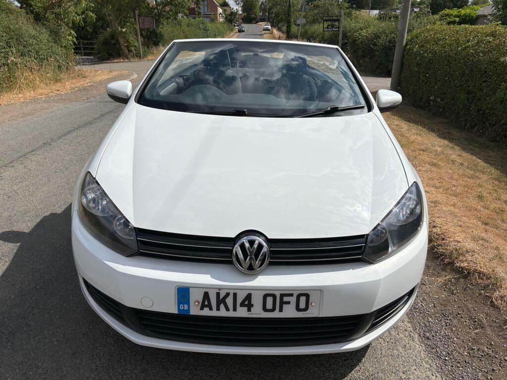 Volkswagen Golf 1.6 Tdi Bluemotion Tech S Cabriolet Euro 5 S S White #2