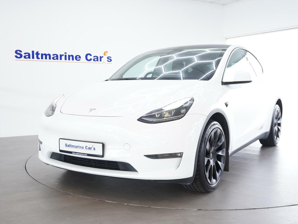 Tesla Model Y Dual Motor Long Range Suv 4Wde White