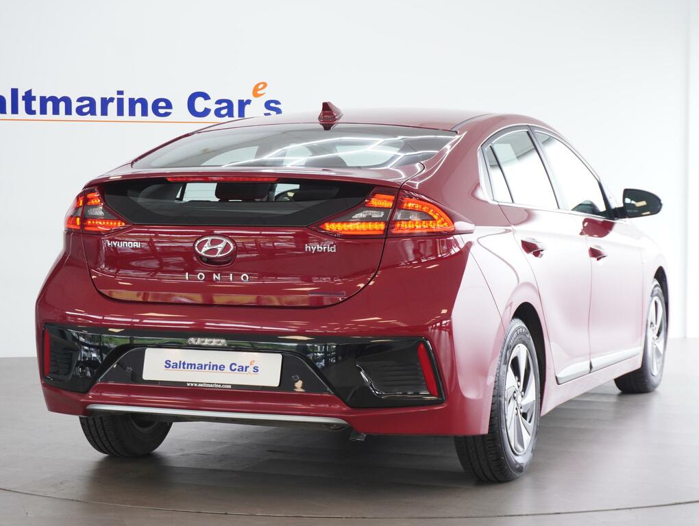 Hyundai Ioniq 1.6 H-gdi Gpf Premium Hatchback Hybrid NXZ5920 Red #5