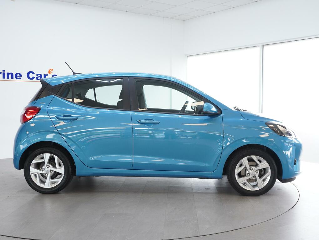 Hyundai I10 1.2 Se Connect Hatchback Euro 6 URZ6332 Blue #4