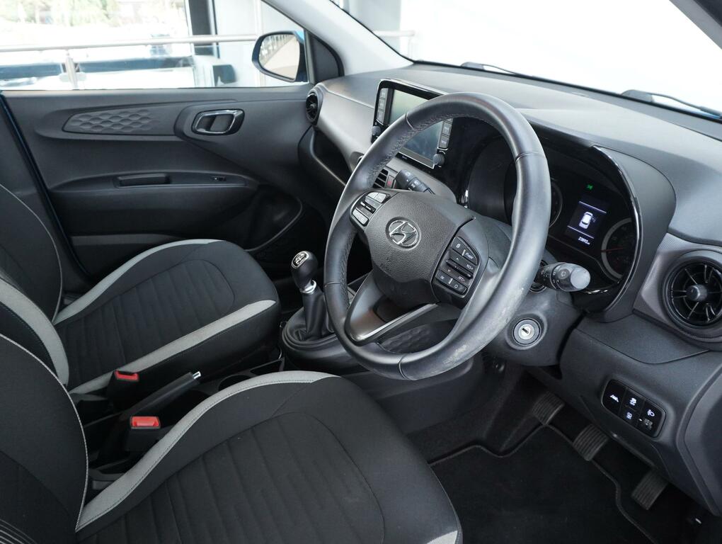 Hyundai I10 1.2 Se Connect Hatchback Euro 6 URZ6332 Blue #3