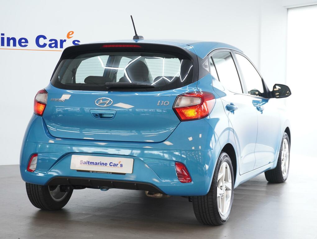 Hyundai I10 1.2 Se Connect Hatchback Euro 6 URZ6332 Blue #5