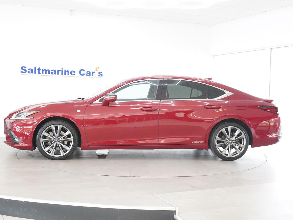 Lexus ES 2.5 300H F Sport Saloon Hybrid E-cvt Eu TGZ7969 Red #4