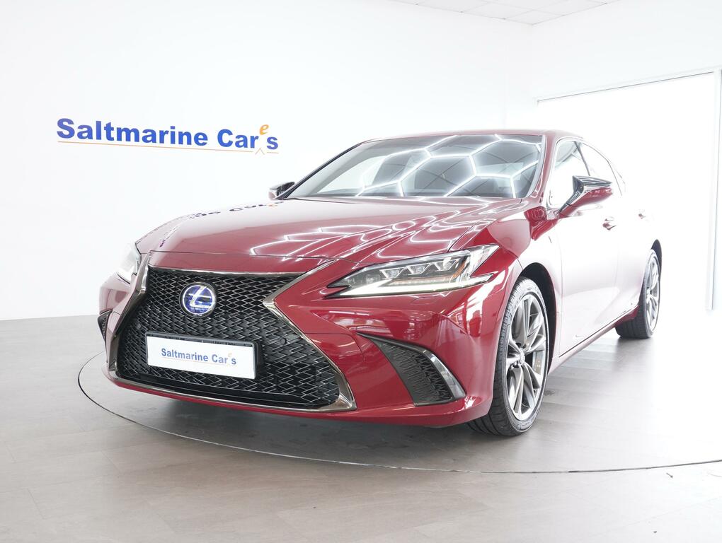 Lexus ES 2.5 300H F Sport Saloon Hybrid E-cvt Eu Red