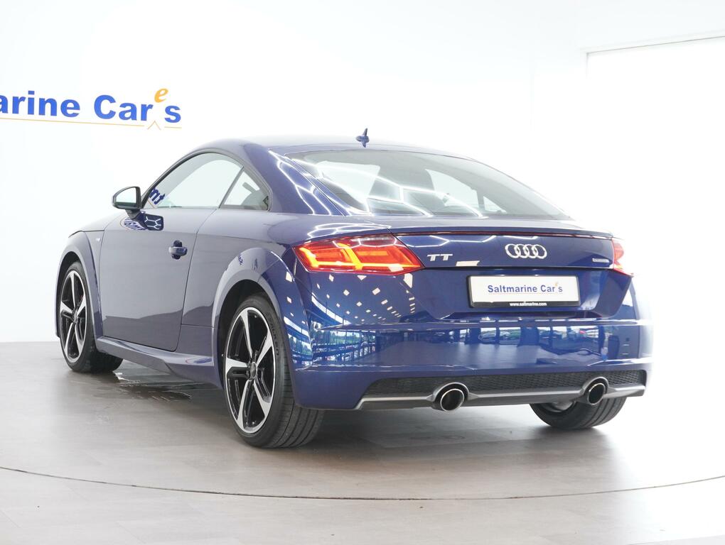 Audi TT 2.0 Tfsi S Line Coupe S Tronic Quattro JGZ1226 Blue #5