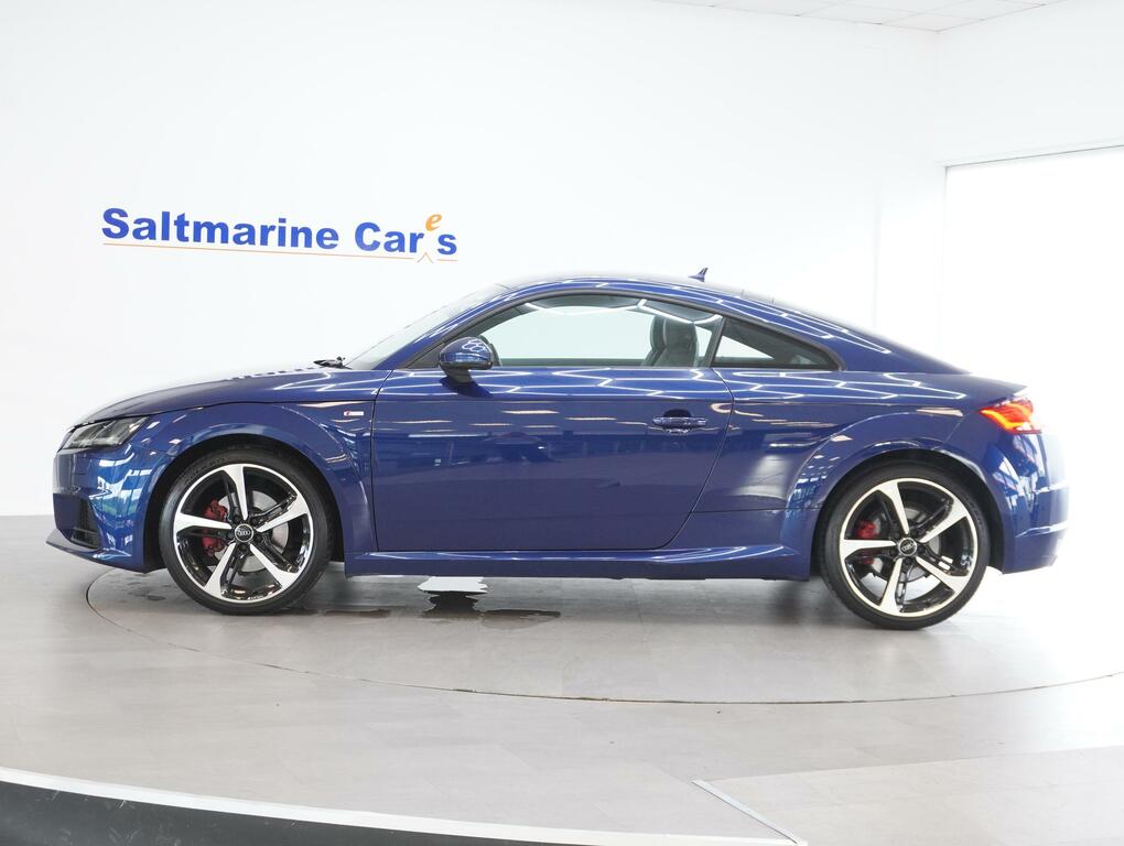 Audi TT 2.0 Tfsi S Line Coupe S Tronic Quattro JGZ1226 Blue #4