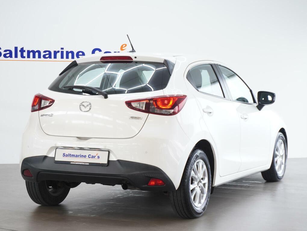 Mazda 2 Se-l Nav 90 Ps ASZ2431 White #5