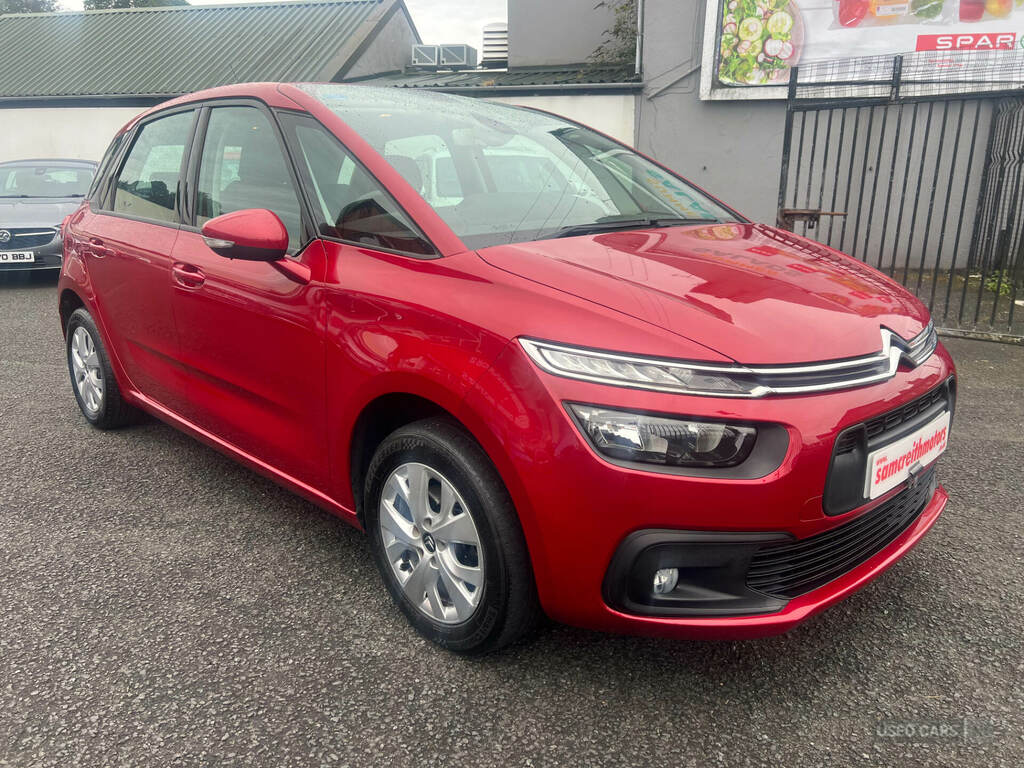 Citroen C4 Picasso 1.6 Bluehdi 100 Touch Edition Red