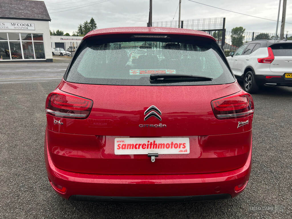 Citroen C4 Picasso 1.6 Bluehdi 100 Touch Edition Red #5
