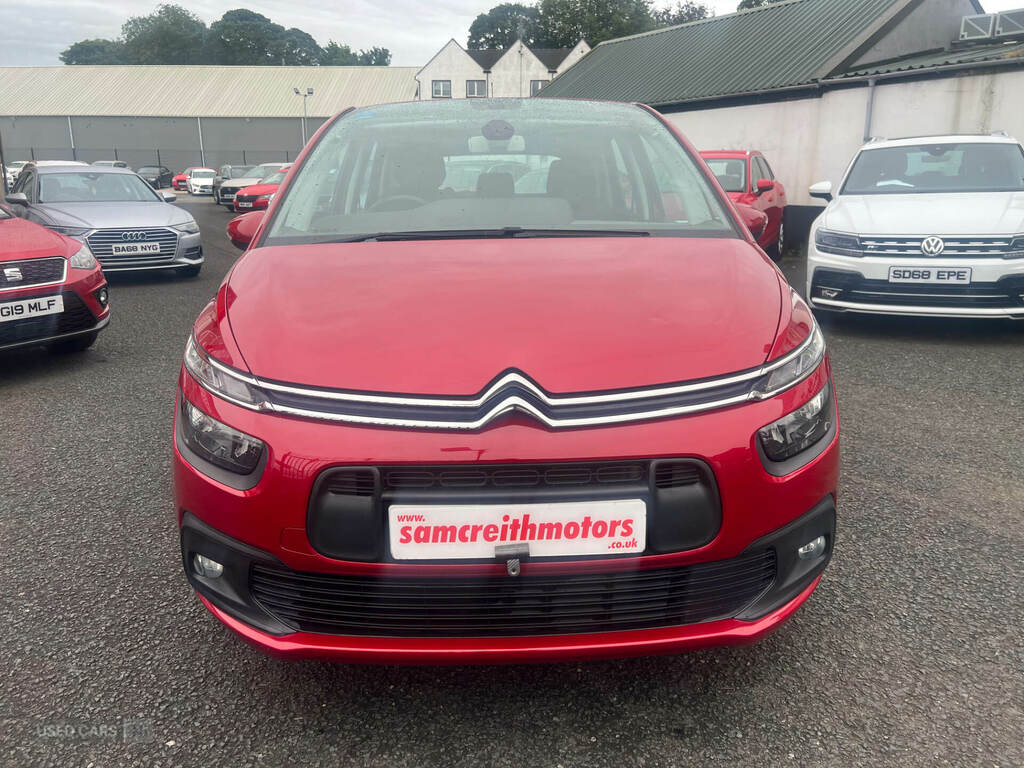 Citroen C4 Picasso 1.6 Bluehdi 100 Touch Edition Red #3