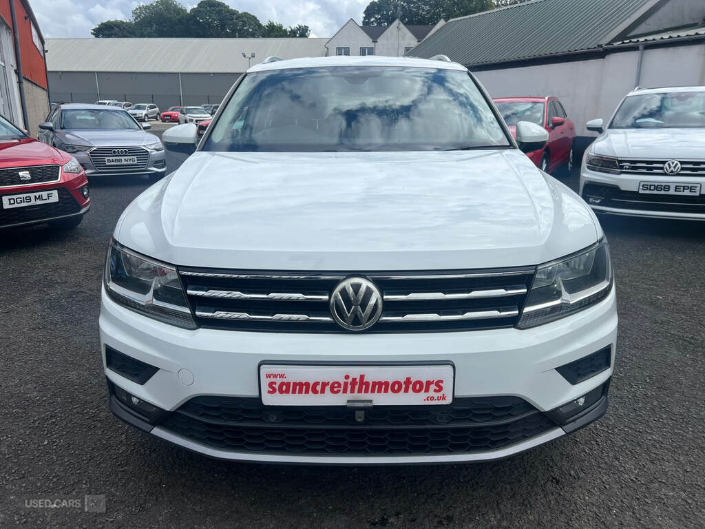 Volkswagen Tiguan Allspace 2.0 Tdi 4Motion Se Nav Dsg White #2