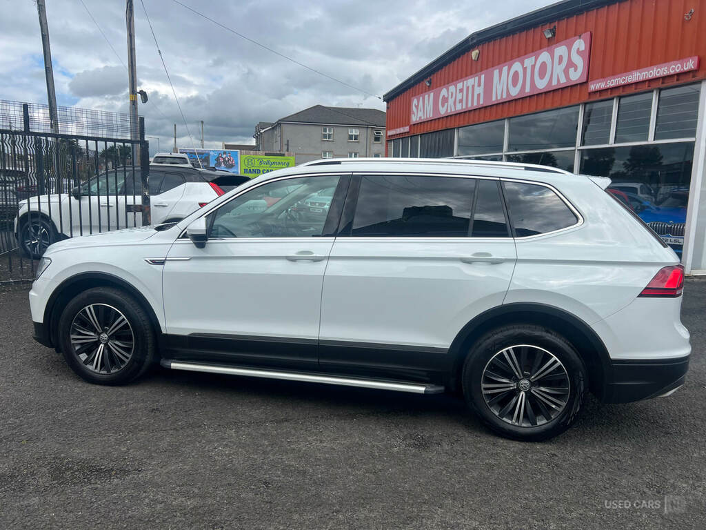 Volkswagen Tiguan Allspace 2.0 Tdi 4Motion Se Nav Dsg White #4