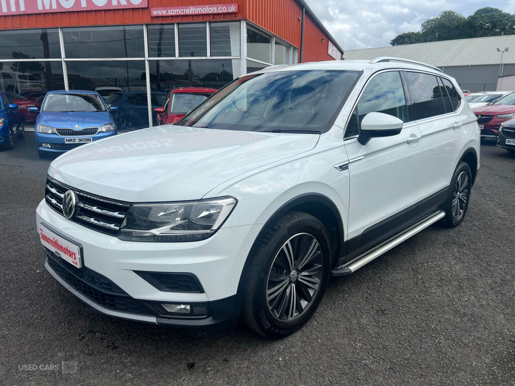 Volkswagen Tiguan Allspace 2.0 Tdi 4Motion Se Nav Dsg White #3
