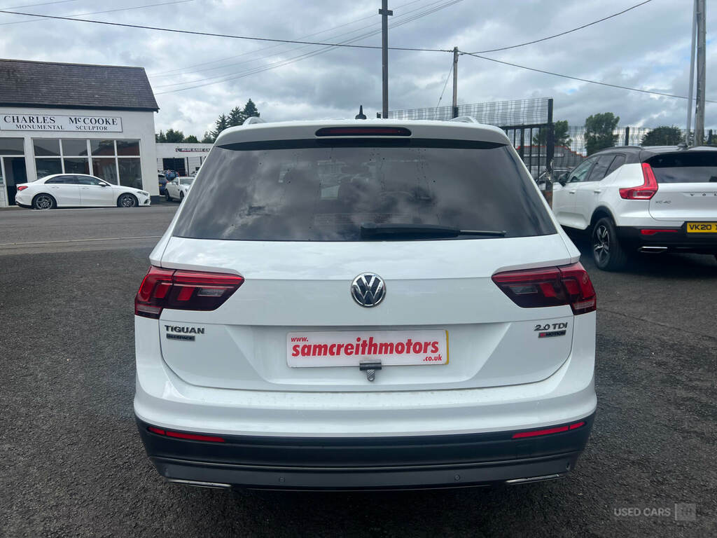 Volkswagen Tiguan Allspace 2.0 Tdi 4Motion Se Nav Dsg White #6