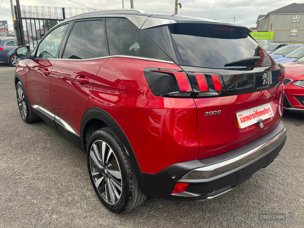 Peugeot 3008 1.5 Bluehdi Gt Line Premium Eat8 Red #3