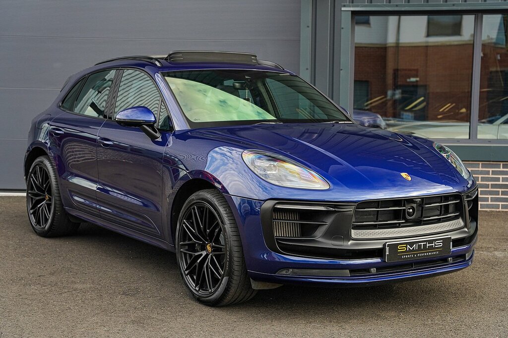 Porsche Macan T V6 Gts Blue #2