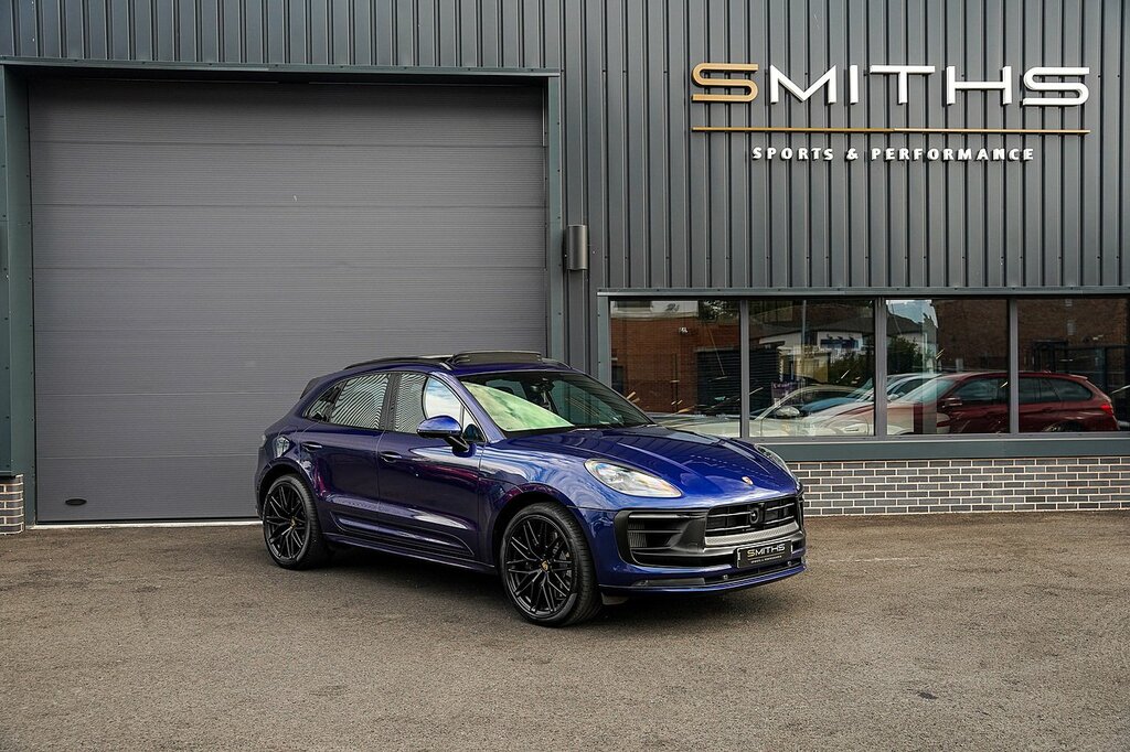 Porsche Macan T V6 Gts Blue #4