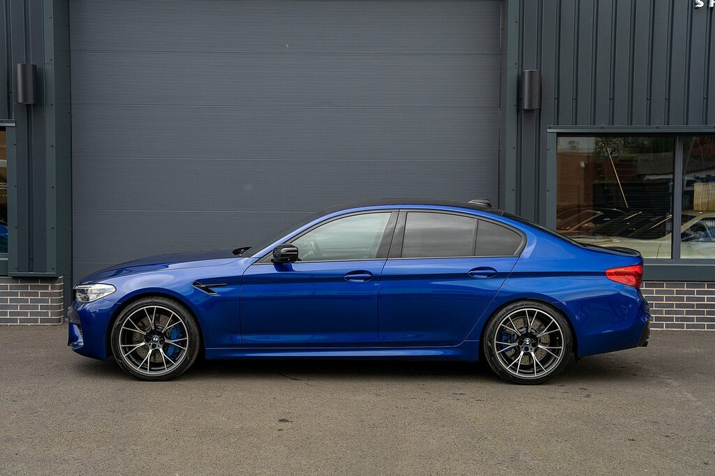 BMW M5 I V8 Competition Blue #2