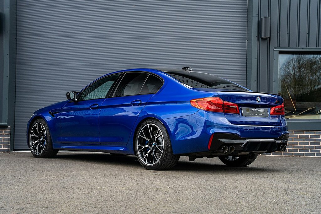 BMW M5 I V8 Competition Blue #3