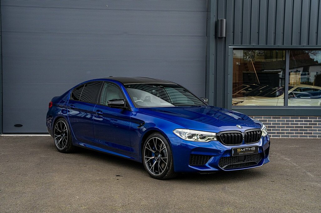 BMW M5 I V8 Competition Blue #4