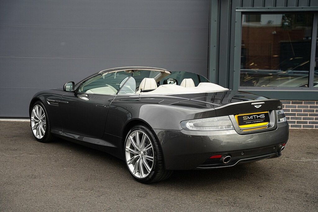 Aston Martin DB9 V12 Volante Silver #4