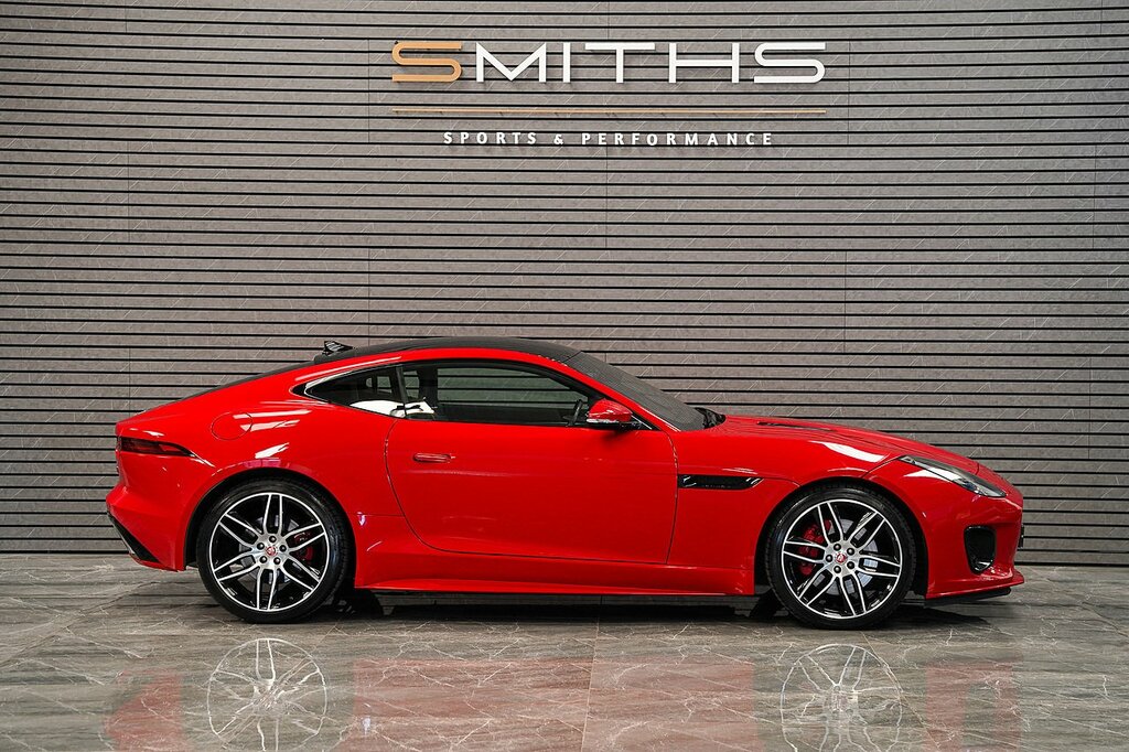 Jaguar F-Type I Chequered Flag Red #2