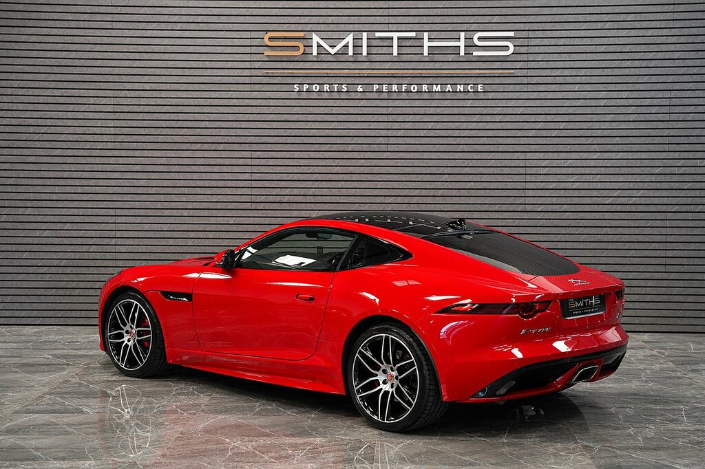 Jaguar F-Type I Chequered Flag Red #4