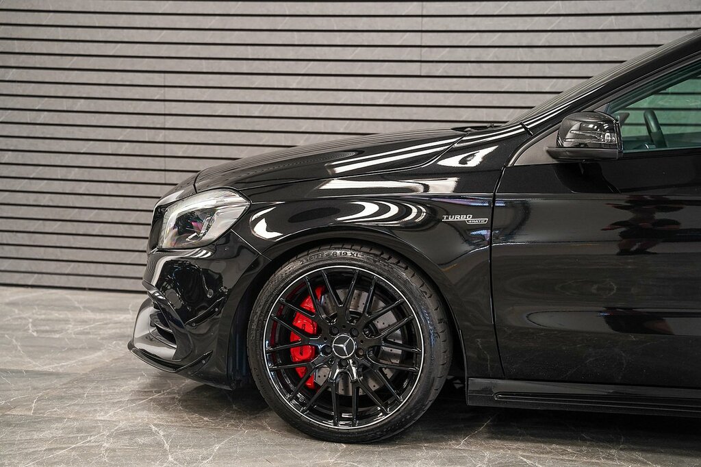 Mercedes-Benz A Class A45 Amg Black #5