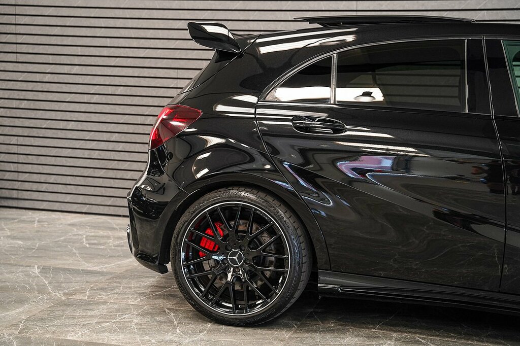Mercedes-Benz A Class A45 Amg Black #3