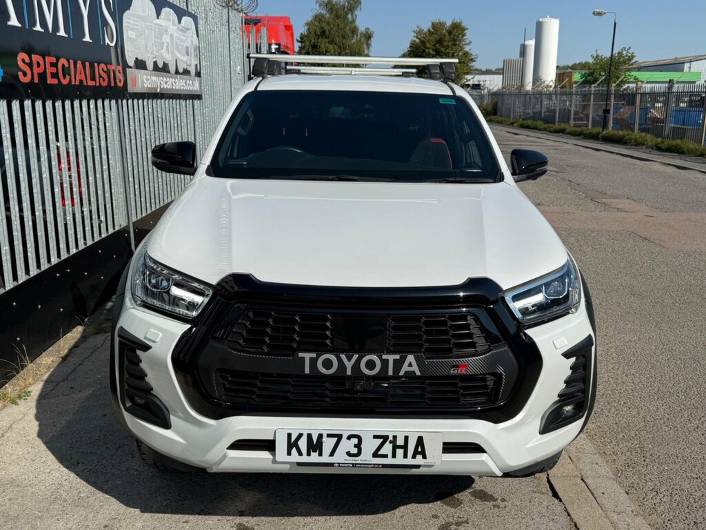 Toyota HILUX 2.8 D-4d Gr Sport 4Wd Euro 6 Ss White #2