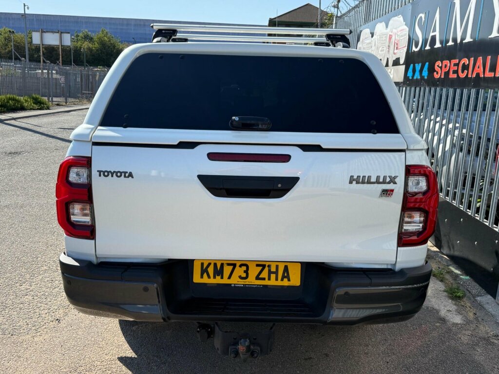 Toyota HILUX 2.8 D-4d Gr Sport 4Wd Euro 6 Ss White #5