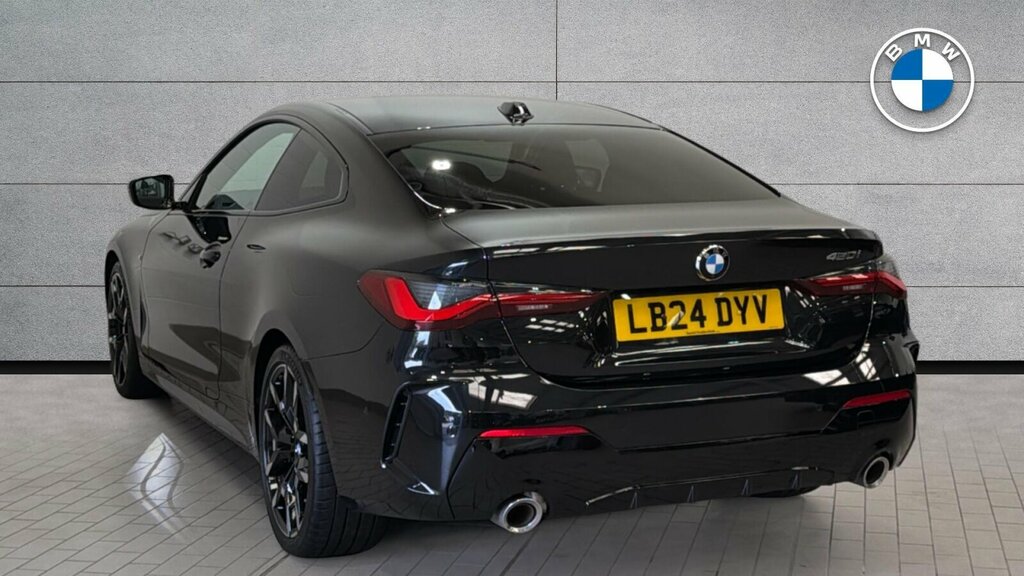 BMW 4 Series Gran Coupe 420I M Sport Coupe Black #3