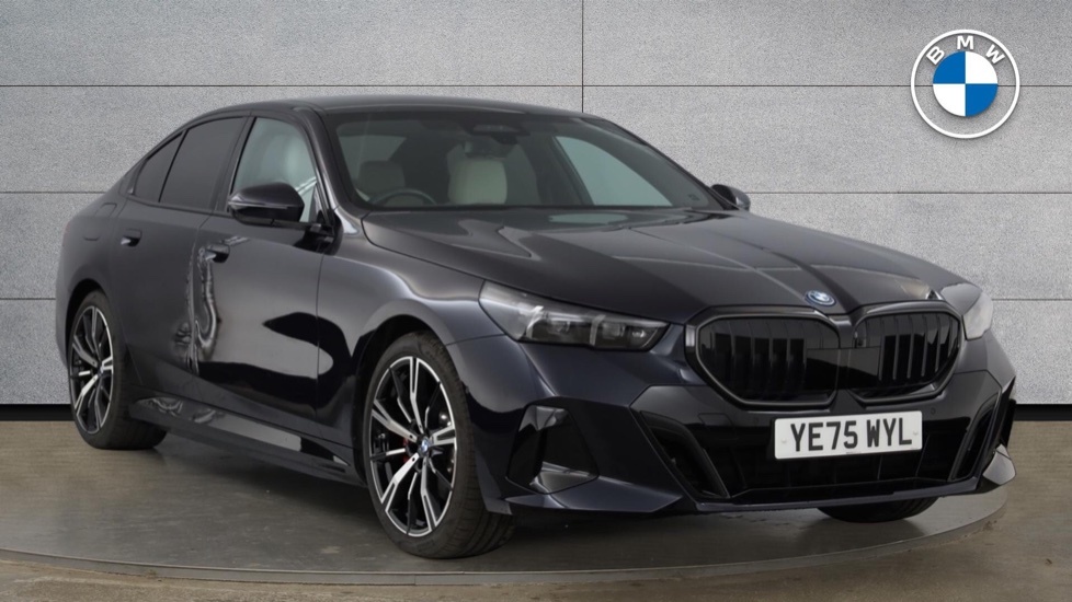 BMW 5 Series 530E M Sport Pro Saloon Black