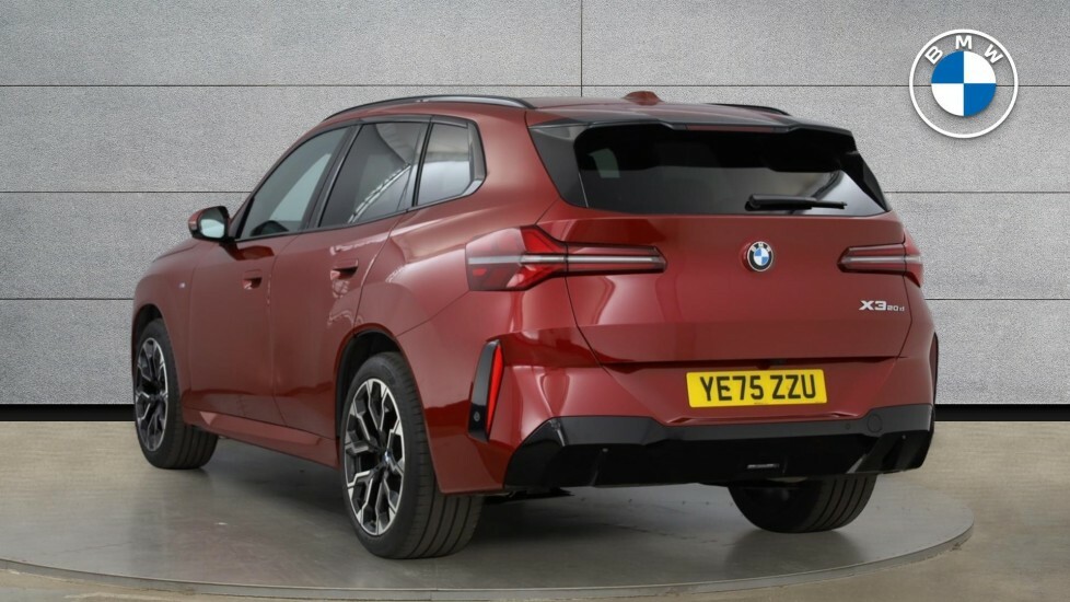BMW X3 X3 20D Xdrive M Sport Red #3