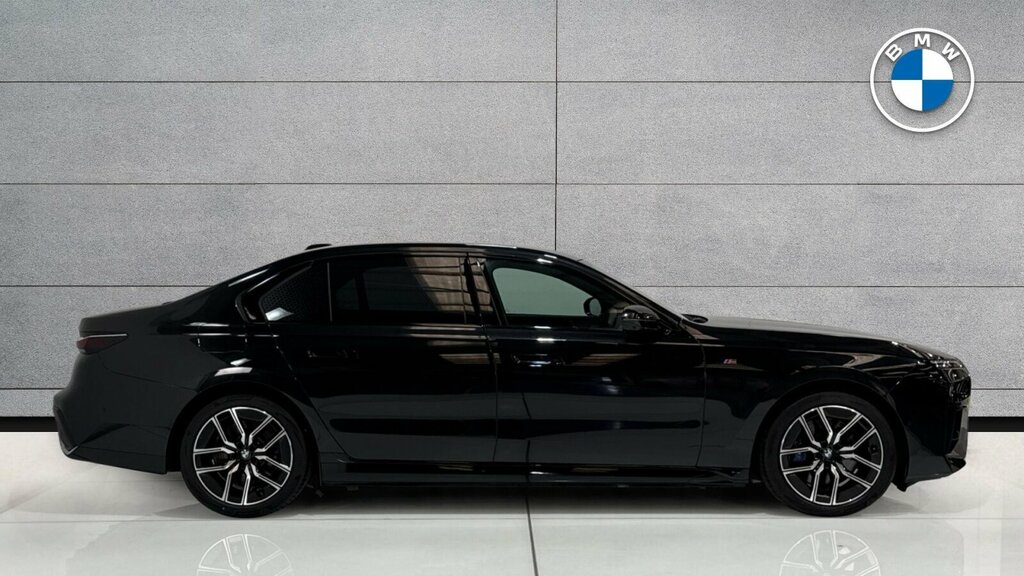 BMW 7 Series 750E Xdrive M Sport Black #5