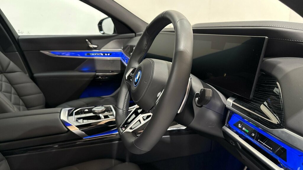 BMW 7 Series 750E Xdrive M Sport Black #7