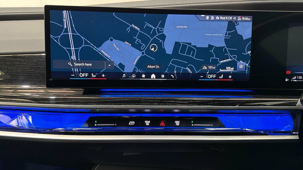 BMW 7 Series 750E Xdrive M Sport Black #22