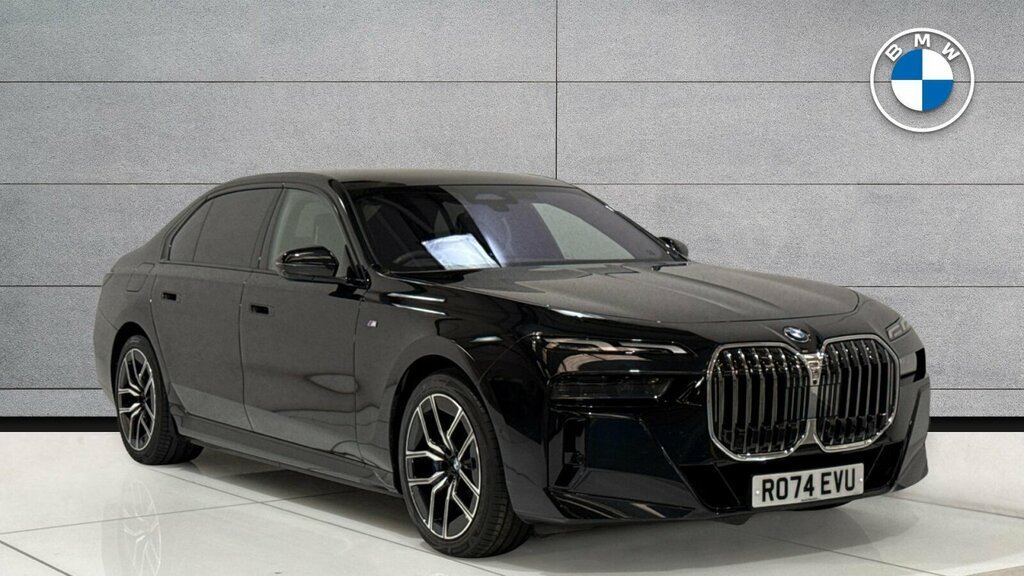 BMW 7 Series 750E Xdrive M Sport Black