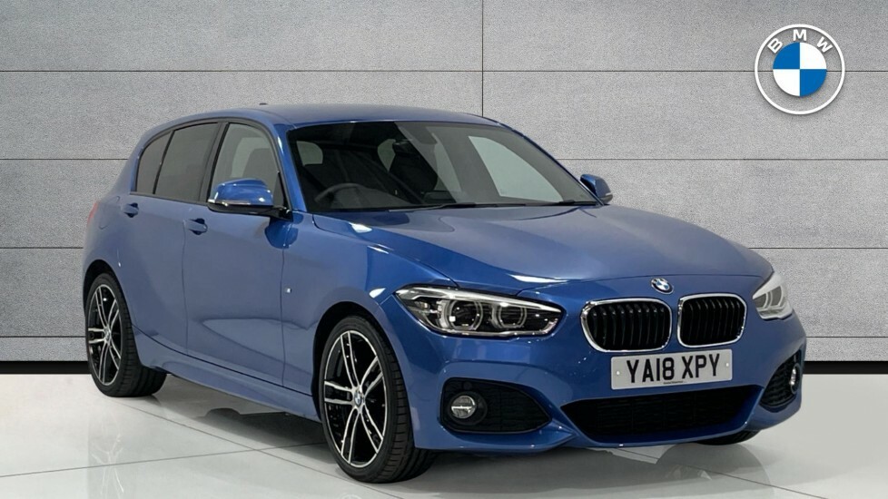 BMW 1 Series 118D M Sport 5-Door Blue