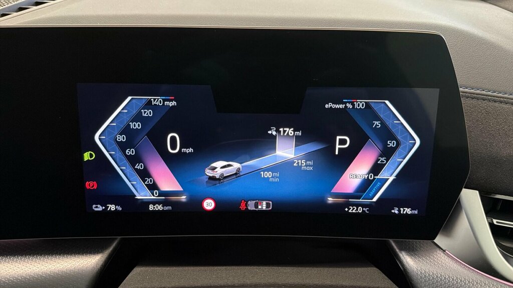 BMW iX2 20 66.5Kwh M Sport Edrive 11Kw Charger Grey #17