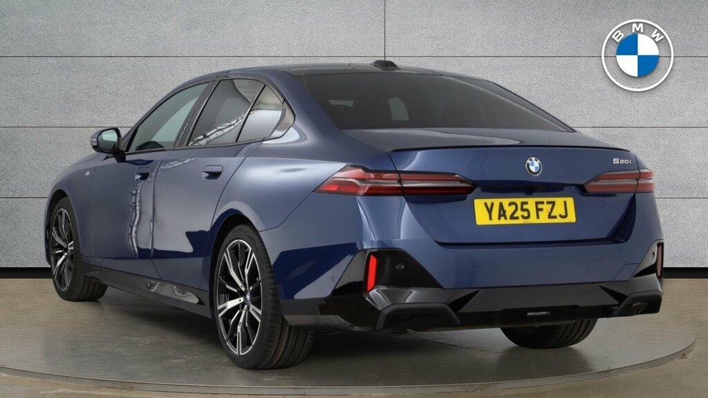 BMW 5 Series 520I M Sport Pro Saloon Blue #2