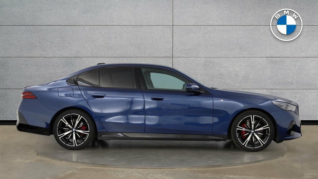 BMW 5 Series 520I M Sport Pro Saloon Blue #3
