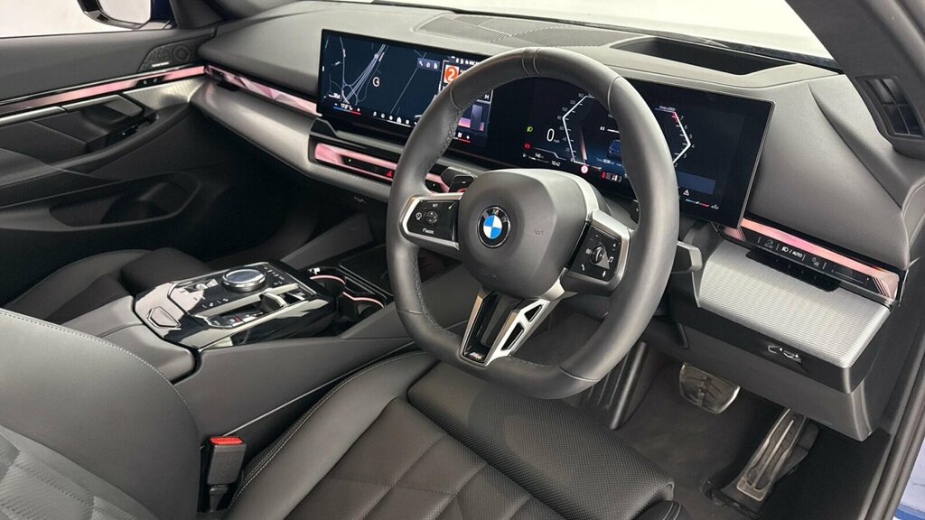 BMW 5 Series 520I M Sport Pro Saloon Blue #6