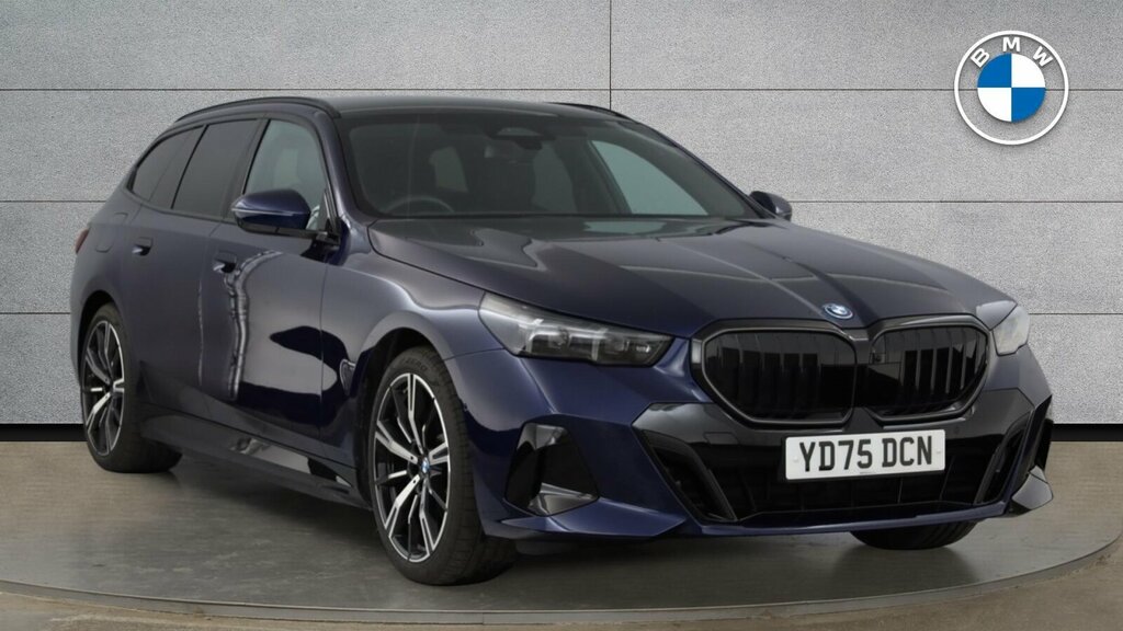 BMW 5 Series 530E M Sport Pro Touring Blue #2